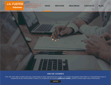 Tablet Screenshot of jafuster.com